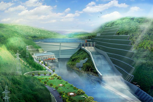 长丰老挝南塔河1号水电站项目